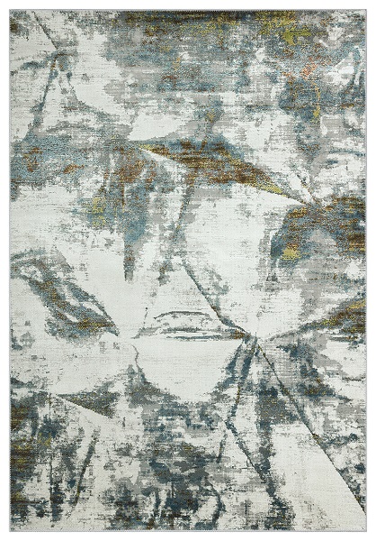Silkhouse Prisma Dried Moss Rug 200×290 cm Abstract Low Pile