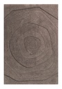 Helix Sepia Geometric Rug - Silkhouse 160×230 cm High Pile