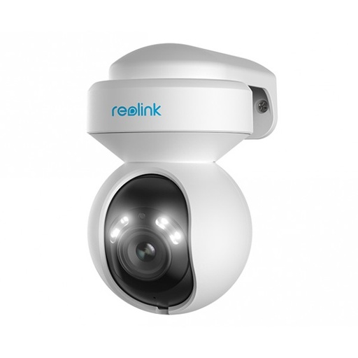 Reolink E1 Outdoor PoE - 4K PTZ Auto-Tracking Camera (Compact Tennis Ball Size, Smart Detection, Color Night Vision, 2-Way Audio, IoT Compatible)