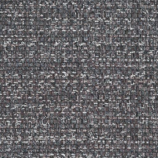 Broadwalk - Glitterati Foil-Printed Check Upholstery Fabric in Storm (142cm Wide)