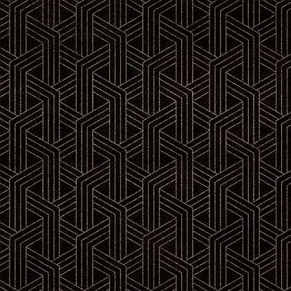 Out Of Africa Sarabi Geo Night Printed Velvet Fabric (140cm Wide)