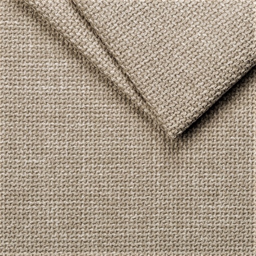 Studio Fjord Beige Textured Plain Upholstery Fabric (145cm Wide)