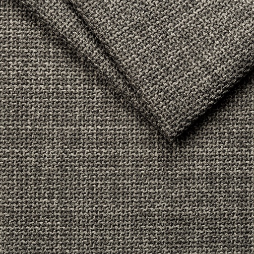 Studio Fjord Anthracite Textured Plain Upholstery Fabric (145cm Wide)