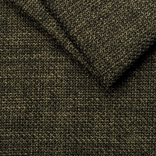 Studio Fjord Olive Textured Plain Upholstery Fabric (145cm Wide)