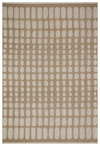 Cobblestone Sandy Stripe Rug - Silkhouse 200×290 cm Low Pile